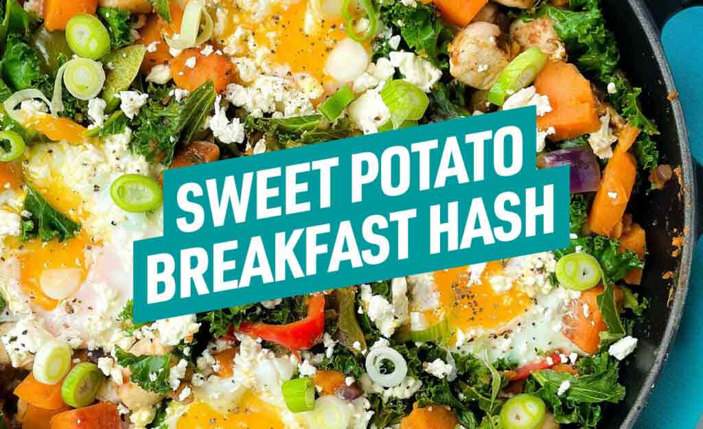 It’s quick, easy, and has minimal washing up and is the perfect way to pack in those veggies to leave you feeling nourished for the day ahead!