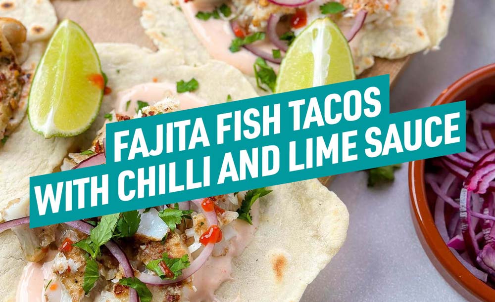 These fajita fish tacos are the perfect Mexican inspired lunch or dinner that take just 30 minutes from prep to plate!