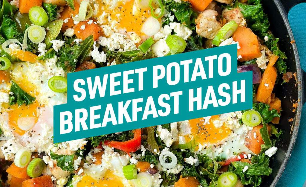 It’s quick, easy, and has minimal washing up and is the perfect way to pack in those veggies to leave you feeling nourished for the day ahead!