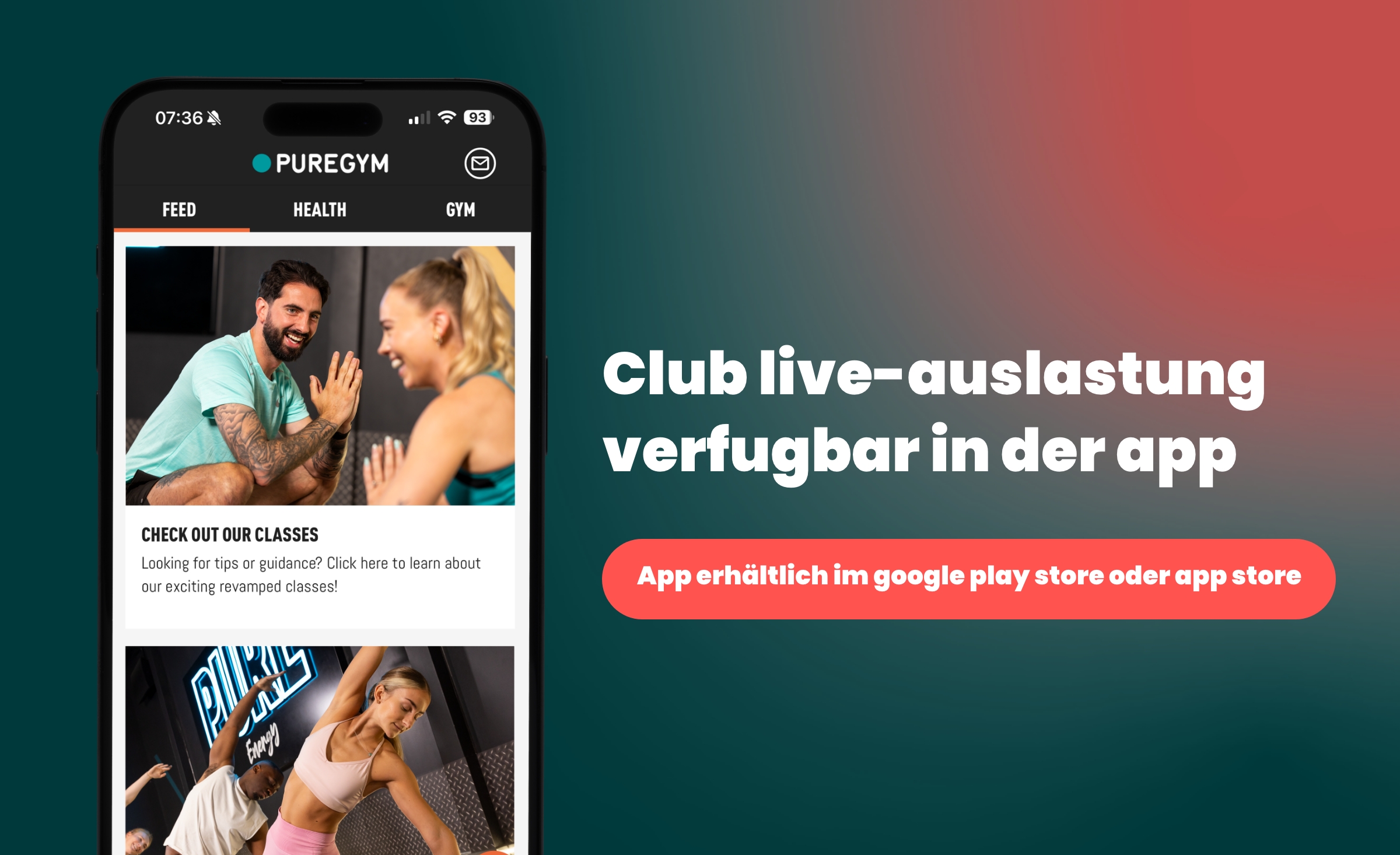 Live-Auslastung