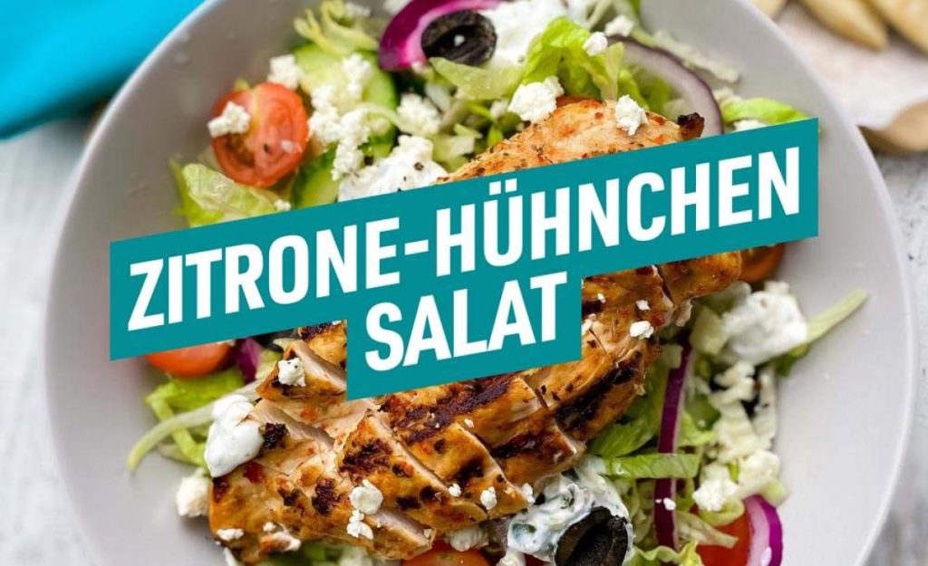 Dieser Hühnchensalat ist einfach und schnell zuzubereiten, in nur 30 Minuten - ideal, wenn man nicht viel Zeit zum Kochen hat.